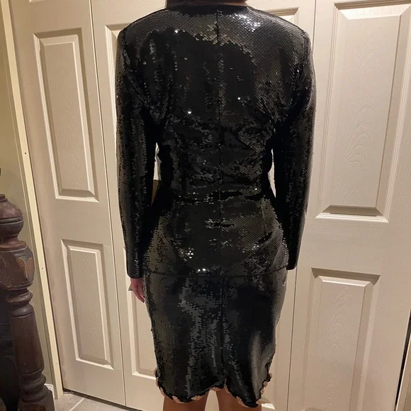 GORGEOUS🌸 Vintage Pamela Dennis Sequined Suit - Picture 6 of 17